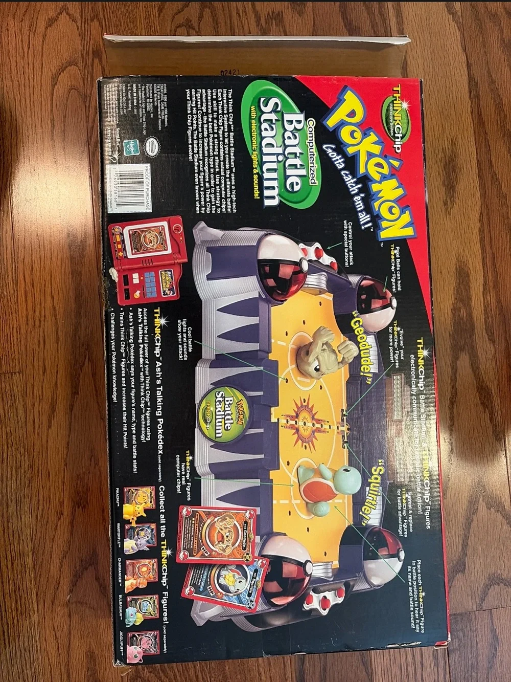Pokemon Think Chip Computerized Battle Stadium Game Tested - Picture 4 of 9
